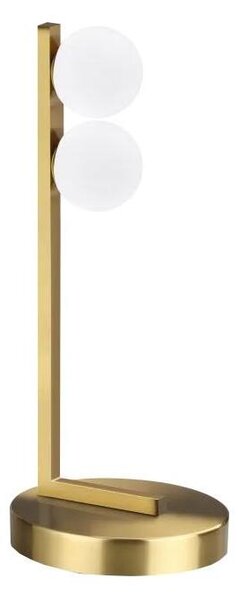 Ideal Lux - Lampada da tavolo LED PING PONG 2xLED/3W/230V CRI 90 ottone