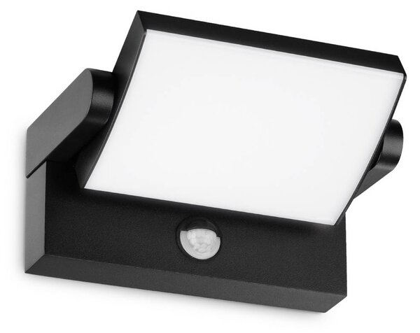 IDEAL LUX Ideal Lux Applique da esterni LED Swipe Sensor, nero, IP54 Sensor, Nero, Metallo, Moderno
