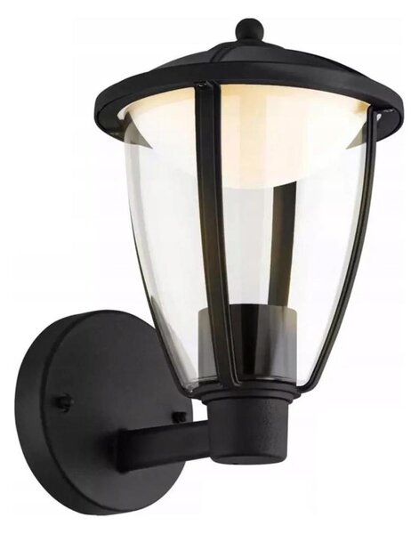Lampada LED da muro da esterno LED/6W/230V IP44 nero