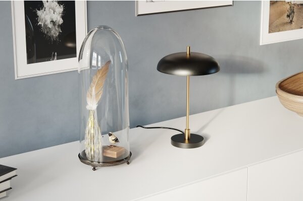 ByRydens 4002660-4002 - Lampada da tavolo SHELBY 3xG9/5W/230V nero/oro