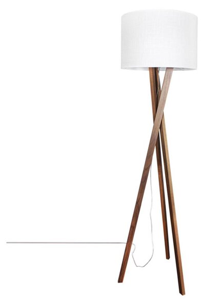 ByRydens 4100020-6003 - Lampada con piedistallo VEGA 1xE27/5W/230V marrone