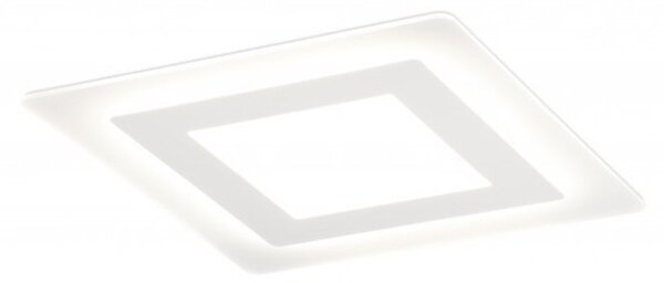Plafoniera LED Oblio 48cm bianco