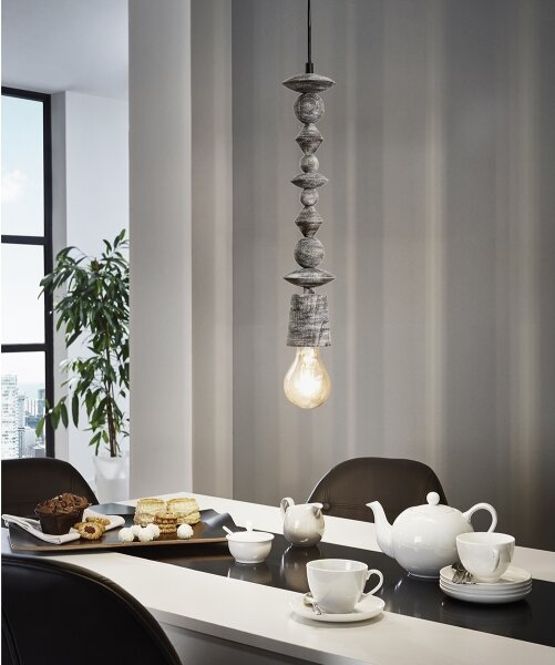 Eglo 49372 - Lampada a sospensione AVOLTRI 1xE27/60W/230V