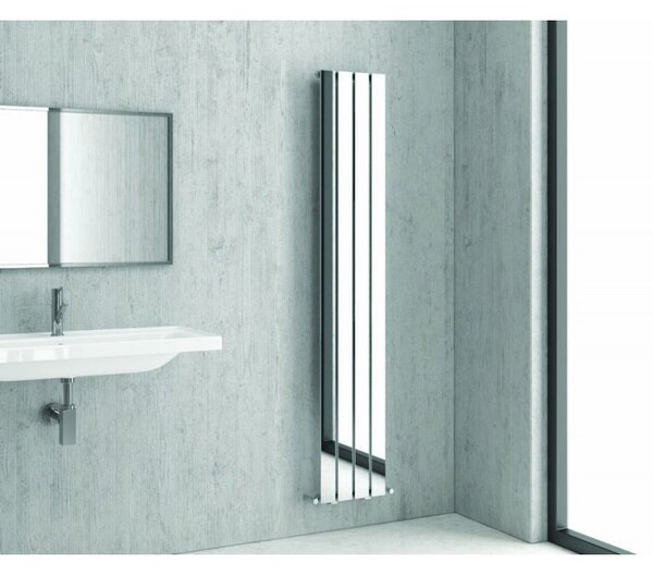 Kamalu termoarredo radiatore bagno 180x30cm con elementi piatti modello kam-370