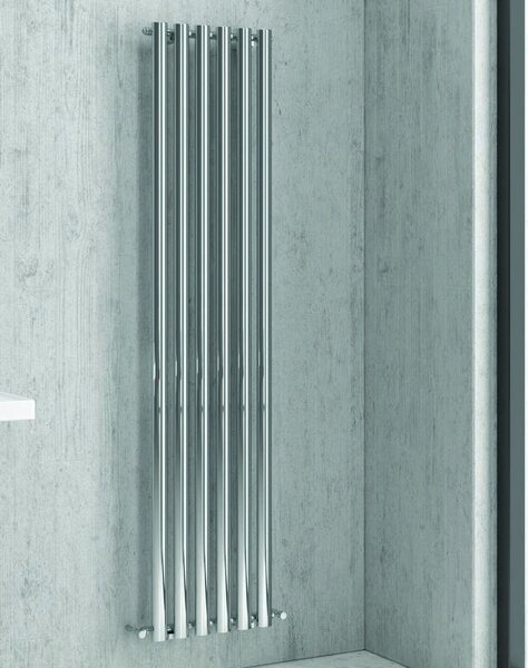 Kamalu radiatore termoarredo 420x1800mm con 6 tubi verticali modello kam-369