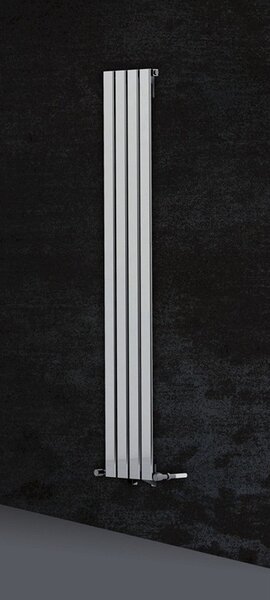 Kamalu termoarredo radiatore bagno 180x30cm con elementi piatti modello kam-370