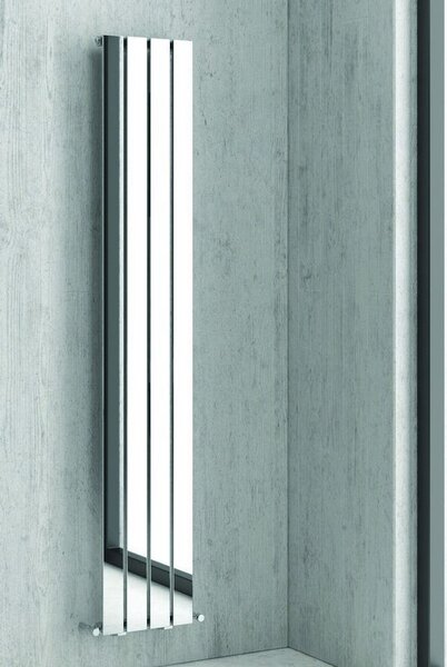 Kamalu termoarredo radiatore bagno 180x30cm con elementi piatti modello kam-370