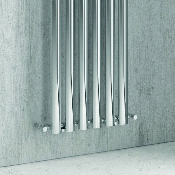 Kamalu radiatore termoarredo 420x1800mm con 6 tubi verticali modello kam-369