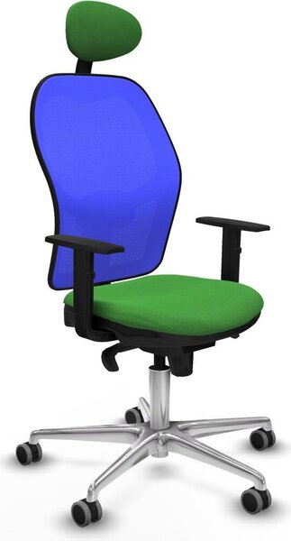 Sedia da ufficio con poggiatesta Jorquera Piqueras y Crespo 1D086G1 verde