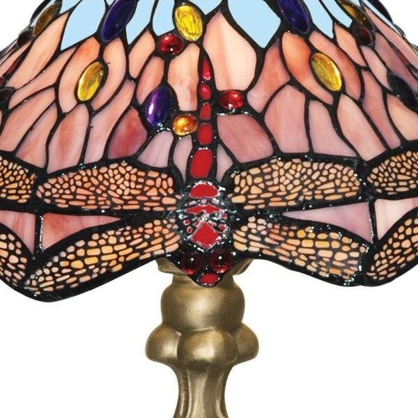 Searchlight EU1287 - Lampada da tavolo DRAGONFLY 1xE27/60W/230V