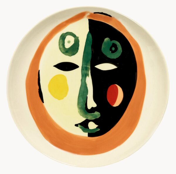 Piatti da colazione con smalto reattivo Feast 2 pz