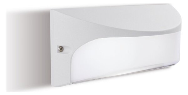 Applique Per Esterno In Alluminio Bianco Led 10 W 700 Lm 3000K Dome