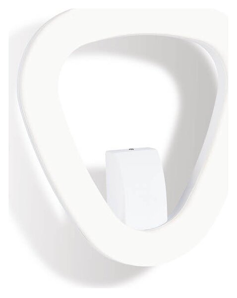 Applique Per Esterni Ed Interni In Alluminio Bianco Led 20W 2000Lm 3000K Daphne