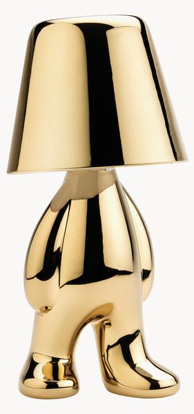 Lampada da tavolo piccola portatile a LED con luce regolabile Golden Brothers Tom