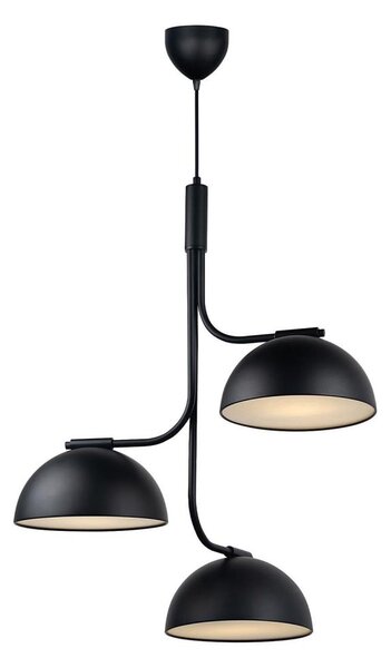 DFTP by Nordlux - Lampadario a sospensione con filo TULLIO 3xE14/25W/230V nero