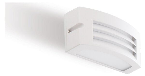 Applique Per Esterno Alluminio Bianco Led 10 W 700 Lm 3000K Kube