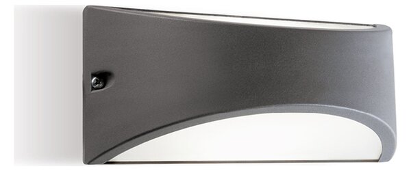 Applique Per Esterno In Allumino Grigio Led 10 W 700 Lm 3000K Ihasa