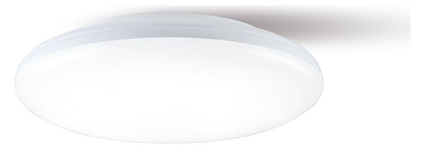 Plafoniera Per Esterni Interni In Alluminio Biano Led 24 W 1700 Lm 3000K Orchid