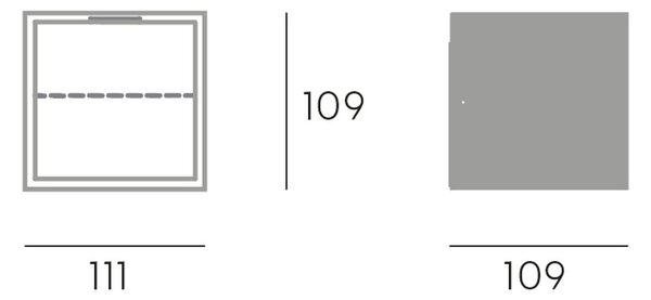 Applique Per Esterni Ed Interni In Alluminio Bianco Led 9 W 600 Lm 3000K Niko
