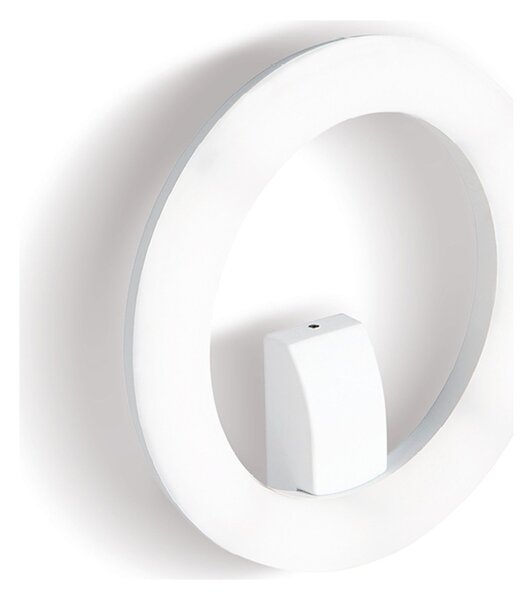 Applique Per Esterni Ed Interni In Alluminio Bianco Led 20 W 2000 Lm 3000K Omega