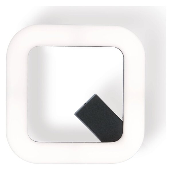Applique Per Esterni Ed Interni Alluminio Grigio Led 20 W 2000 Lm 3000K Quasar