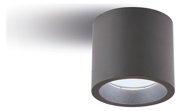 Plafoniera Per Esterno In Alluminio Grigio Led 12 W 1040 Lm 3000K Show