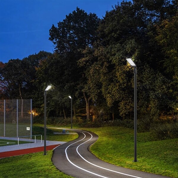 Brilagi - LED Lampione stradale da esterno con snodo. URBANLIGHT LED/50W/230V nera IP65