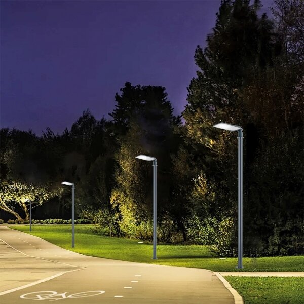 Brilagi-LED Lampada da esterno con palo e cavo 3 m URBANLIGHT LED/100W/230V antracite IP65