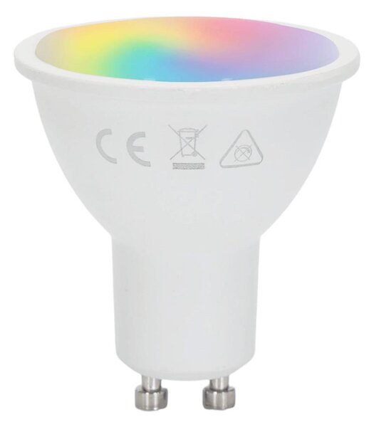 Aigostar - LED RGBW Lampadina dimmerabile GU10/4,8W/230V 3000K + telecomando