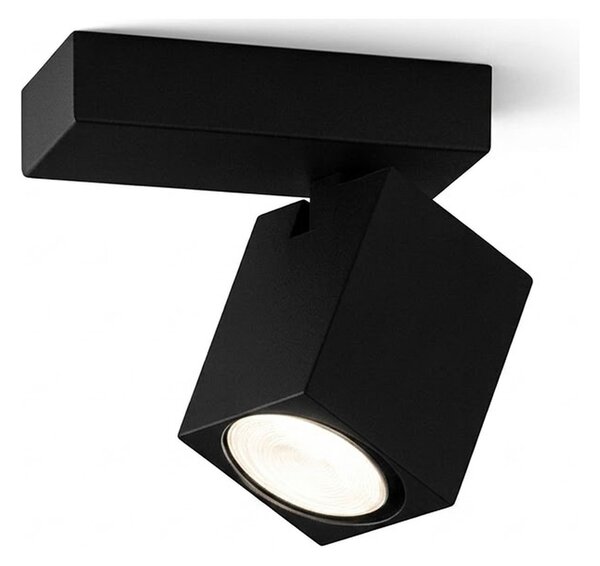 Spot Contemporaneo Oddy Alluminio Nero 1 Luce Gu10