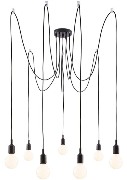 Paulmann 50390 - Lampadario a sospensione con filo NEORDIC 7xE27/20W/230V ragno
