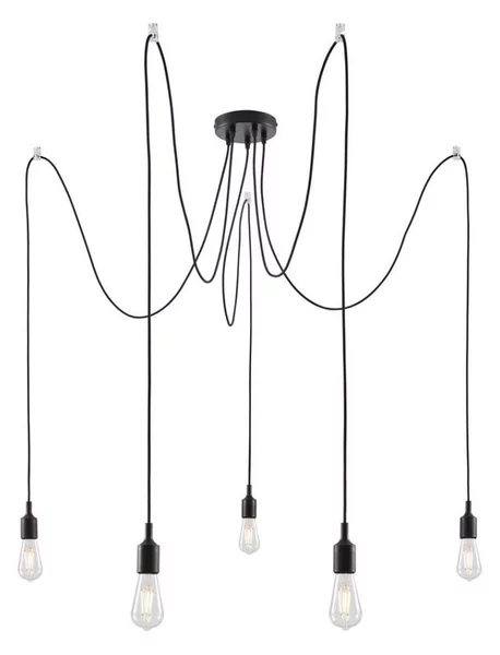 Paulmann 50389 - Lampadario a sospensione con filo NEORDIC 5xE27/20W/230V ragno
