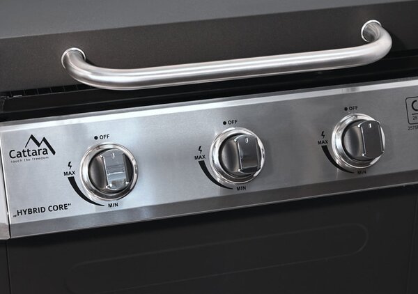 Griglia a gas/a carbone Hybrid Core – Cattara