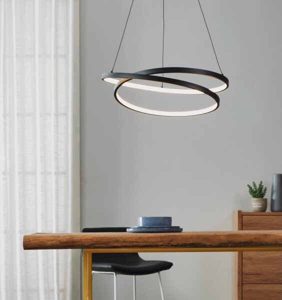 Eglo 900472 - Lampadario LED a sospensione con filo RUOTALE LED/36W/230V