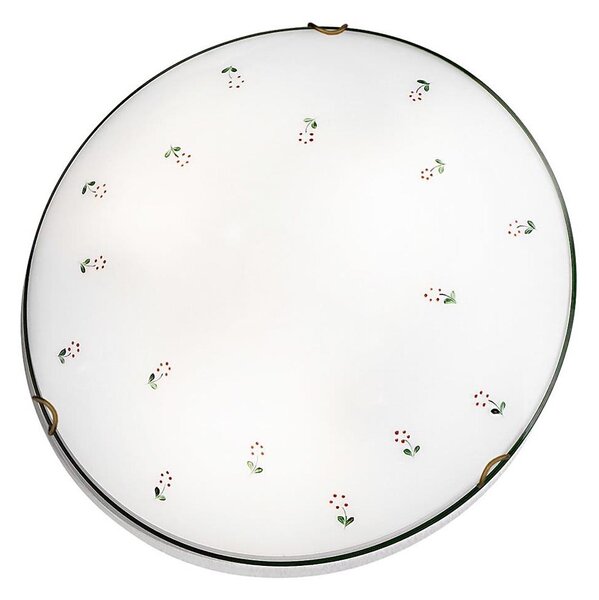 Kolarz 731.11.4.70 - Plafoniera NONNA 1xE27/60W/230V diametro 30 cm verde