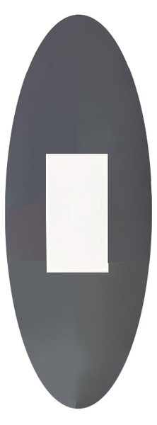 Plafoniera Contemporanea Pixart Metallo Antracite Led 36W