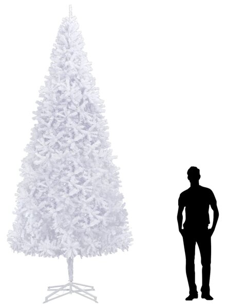 Albero di Natale Artificiale 400 cm Bianco