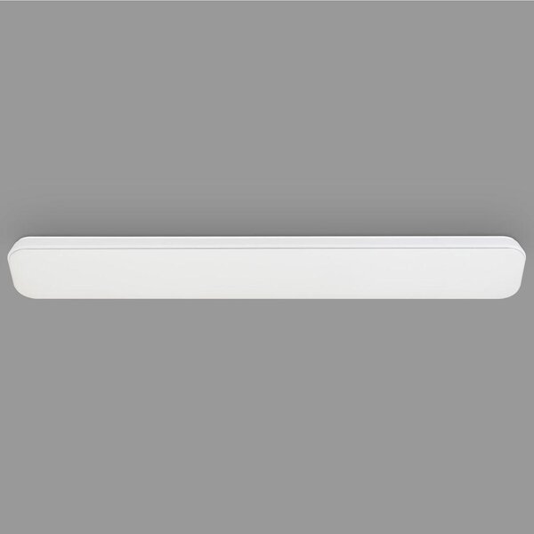 TELEFUNKEN KISTA Plafoniera LED, dimmerabile a passi, funzione memoria, luce bianca neutra, bianco, 115,5 x 18,5 x 5,5 cm
