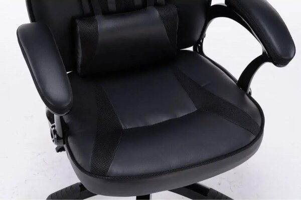 Sedia da gaming girevole DRIFT nera