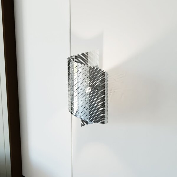 Applique Moderna Shamash 1 Luce Cromo