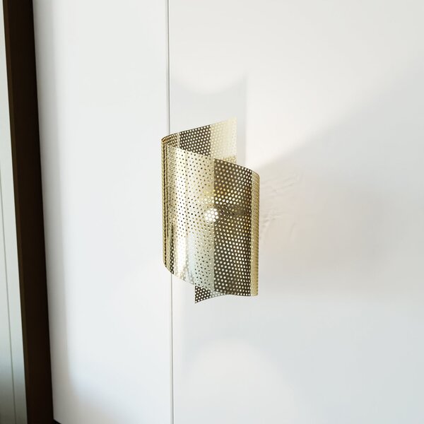 Applique Moderna Shamash 1 Luce Oro