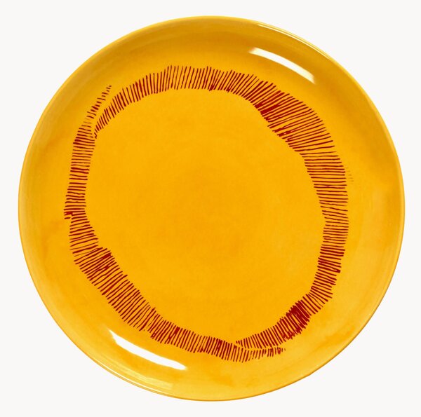 Piatti da colazione con smalto reattivo Feast 2 pz