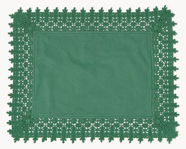 Tovagliette americane con pizzo Flavia 2 pz