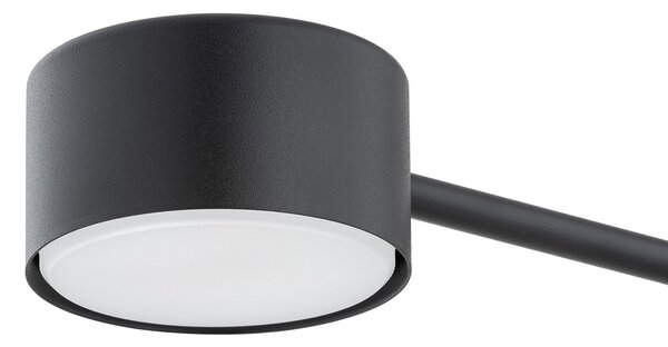 Sospensione Moderna Dharmaraja 4 Luci In Acciaio Nero