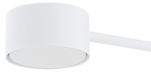 Sospensione Moderna Dharmaraja 4 Luci In Acciaio Bianco