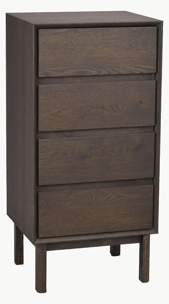 Cassettiera in legno di quercia Mackay