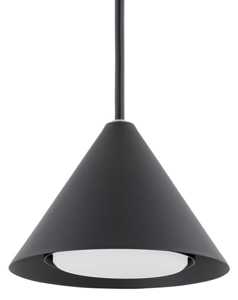 Sospensione Minimal Narayana 1 Luce In Acciaio Nero