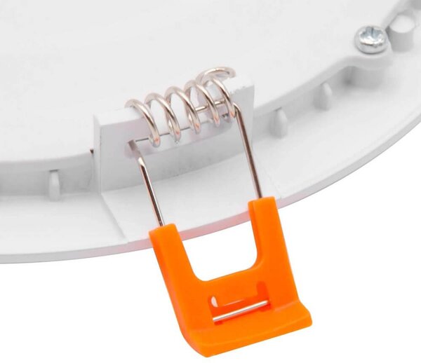 Pannello LED Rotondo 15W, 1.500lm, no Flickering, Foro Ø153-160mm Colore Bianco Caldo 3.000K