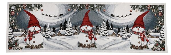 Runner Gobelin Pupazzo di neve Chenille IT07