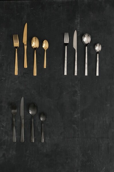Posate in acciaio inox color argento 16 pezzi Avie - Premier Housewares